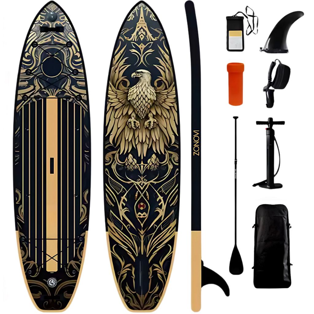 Zonovi SUP-Board Aqua Eagle - Tragfähigkeit 160 kg - Produktbild 