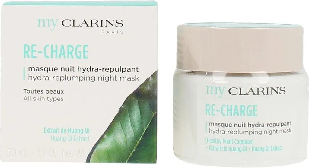 Masque de nuit Hydra-Replump My Re Charge : soin détoxifiant repulpant 50ml