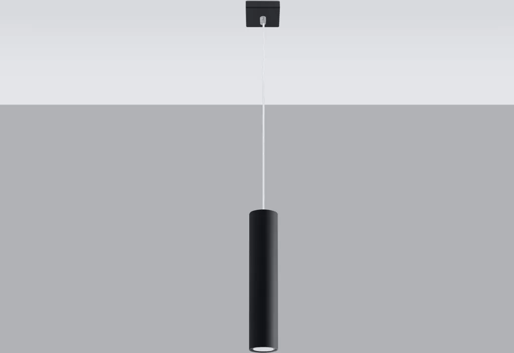 Suspension BELLIX Noir GU10 : Éclairage Précis et Installation Facile - 2