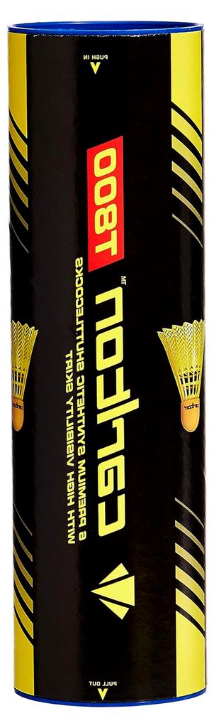 Carlton Badminton Shuttle Tournament T800 - für Junioren und Vereinsspieler (1x6 Tube)