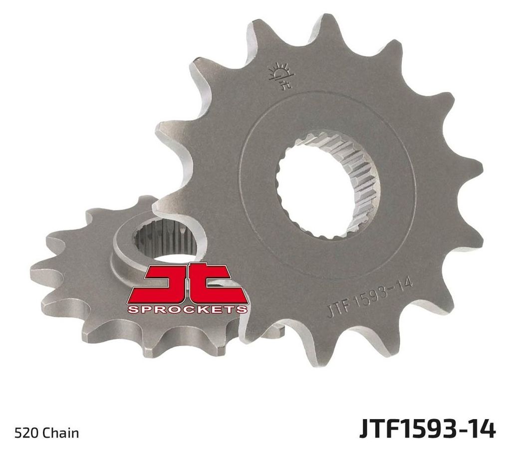 JTSPROCKETS Kettenritzel JTF1593.14 Vorne 12.4mm Chromstahl Produktbild 