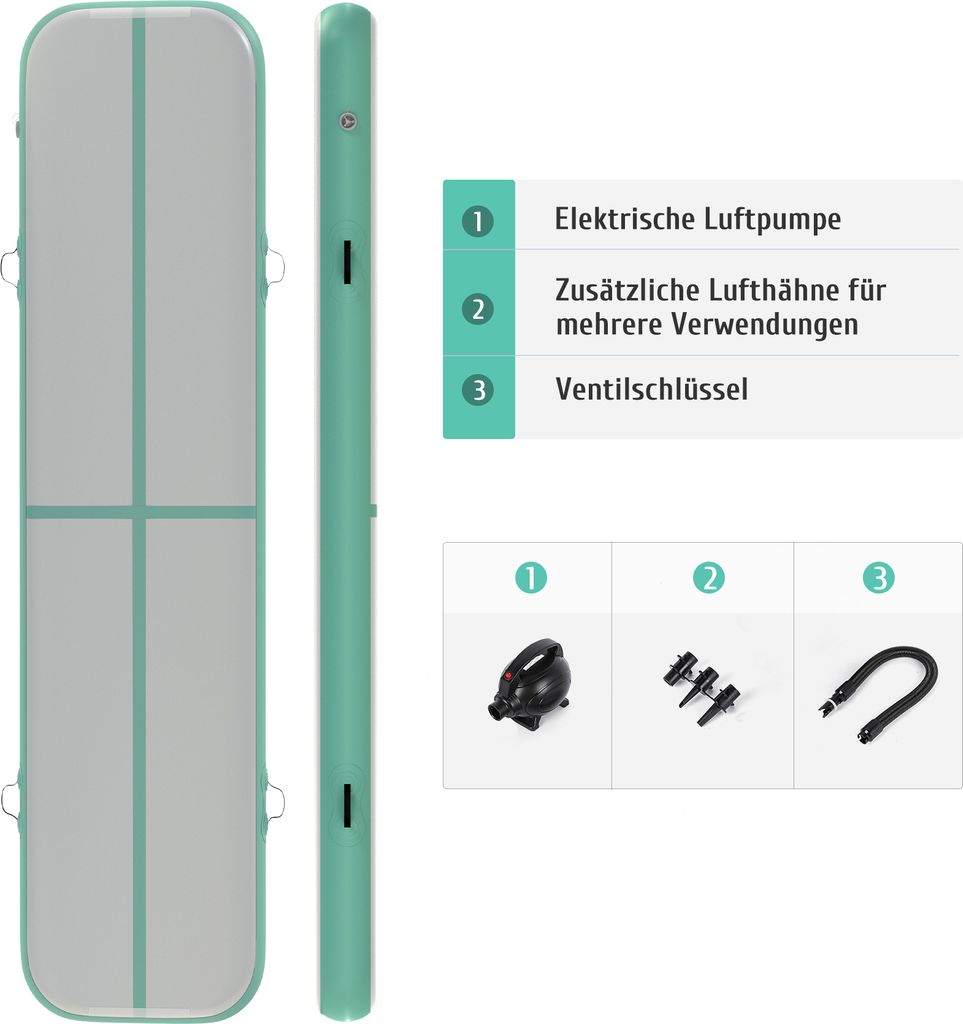 Crenex 400X100X20CM nafukovací gymnastická podložka Air Mat Obrázek produktu 20