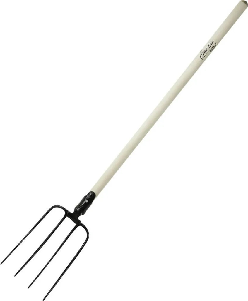 La Forca Classica Italiana a 4 Rebbi | Tradizione e Manico in Legno 130 cm