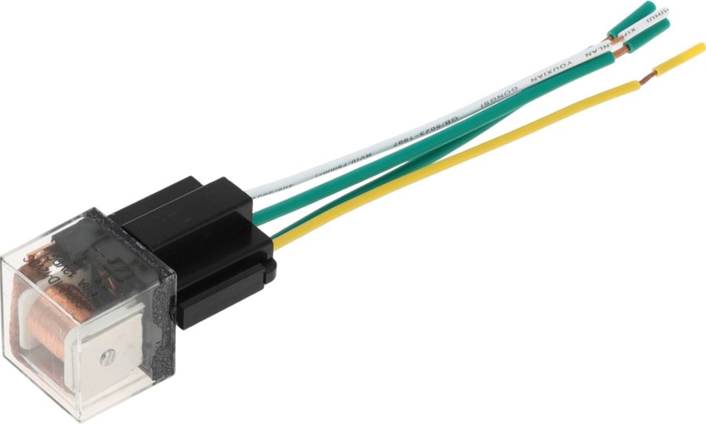 4 Pins 80A 1 Stk. 12V Auto-Relais Auto Motorrad LKW Boot Wasserdichtes Auto-Relais mit Kabelbaumsteckdosen Klar Schwarz
