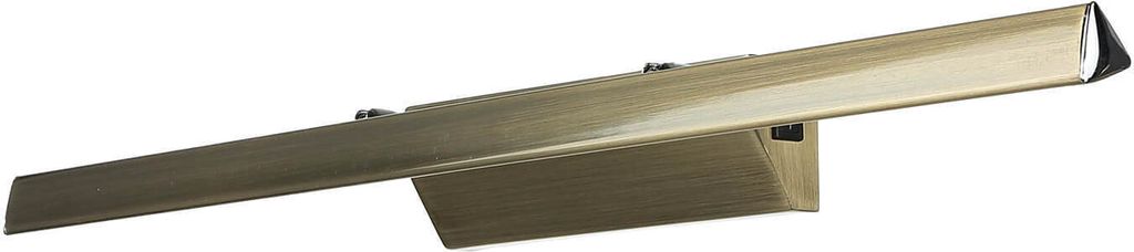 Bilderlampe LED mit Schalter B: 55,5 cm in Messing Antik Produktbild 