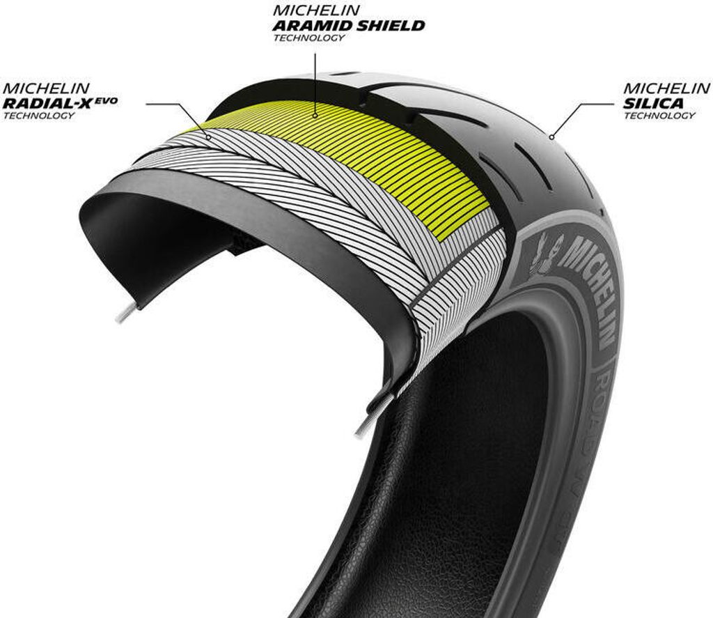 Michelin Road W Gt 180/60 R16 Tl 74H Rear