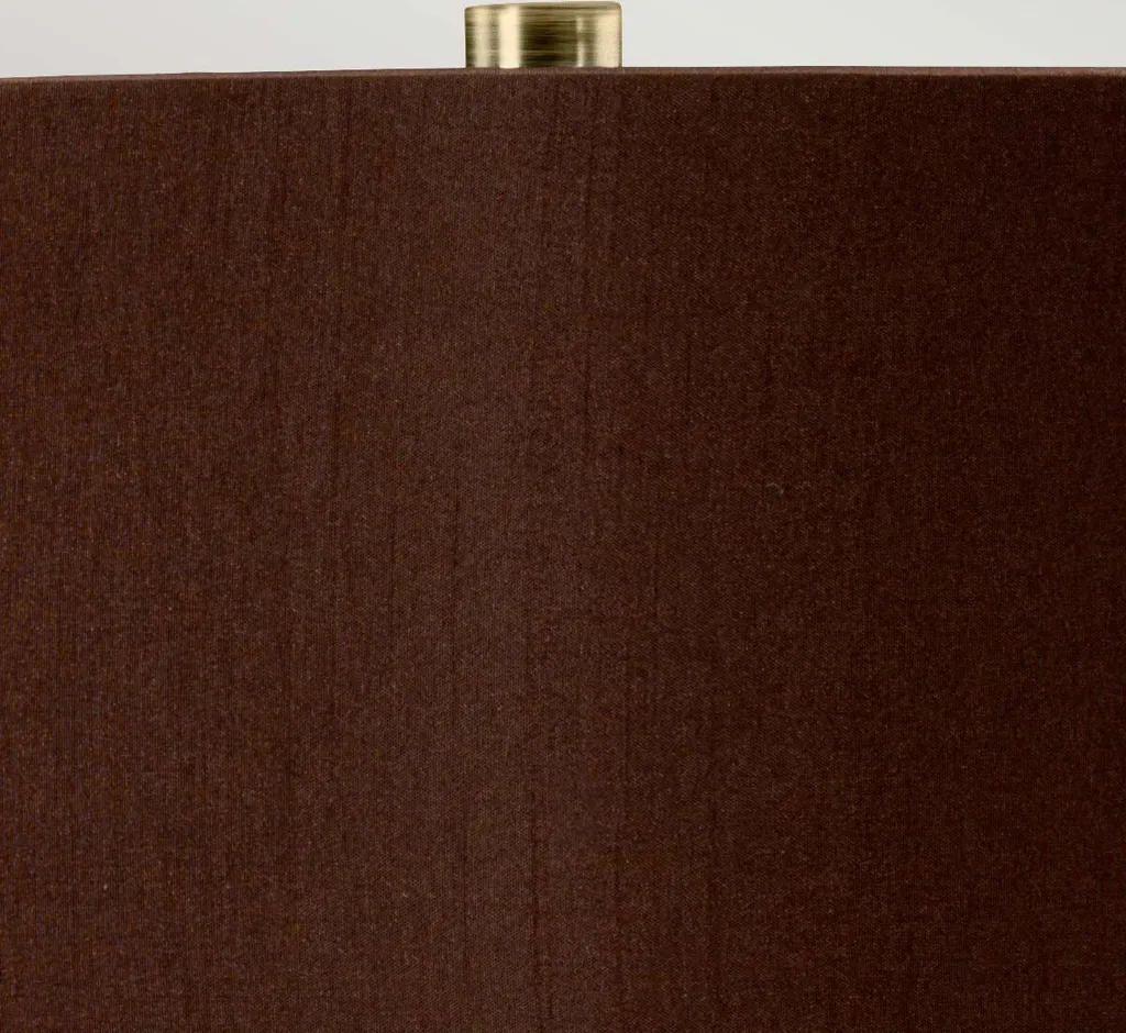 Lampe de table Hammersmith Elstead E27 céramique marron et gris 71cm - 2