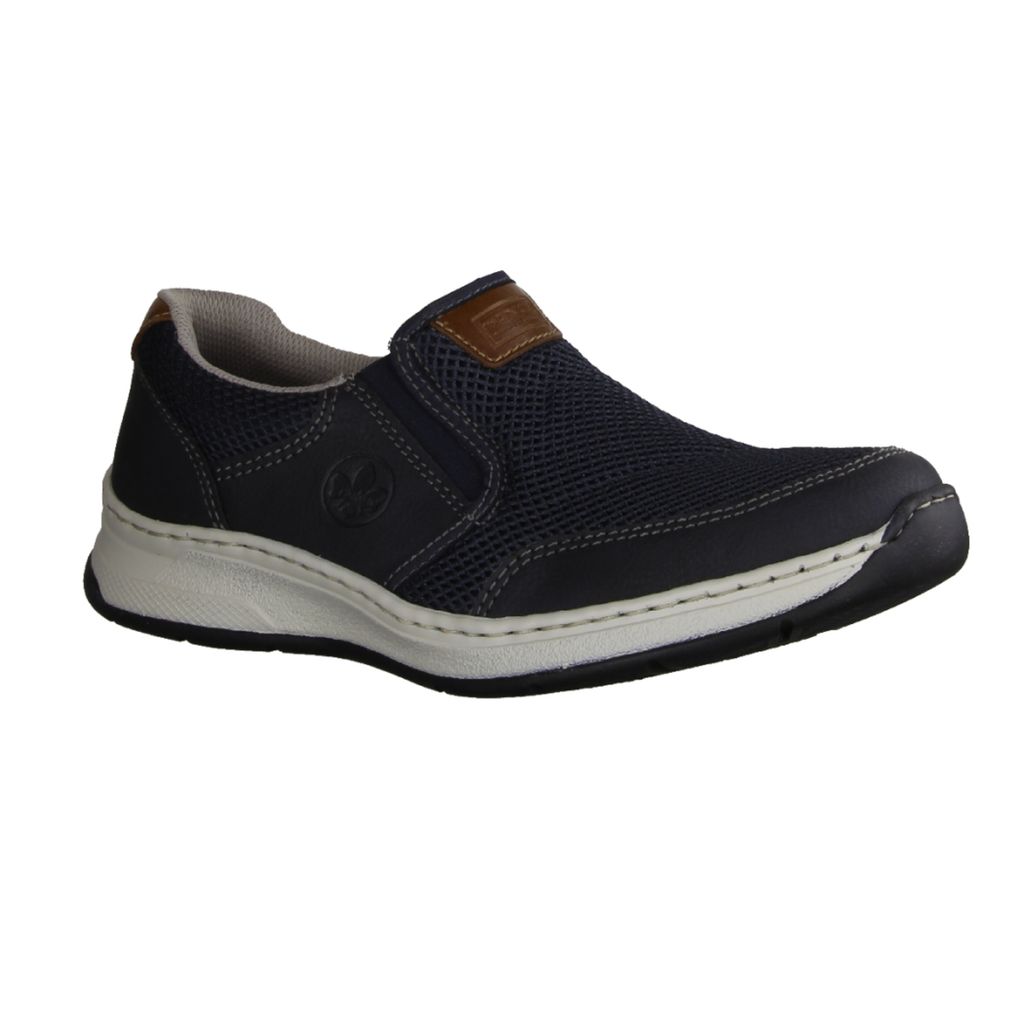 Rieker 14363-14 Slipper, Herren, sportlich, Materialmix, Produktbild 
