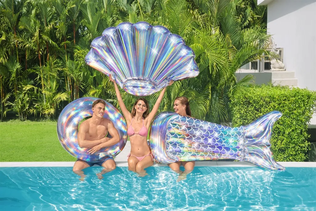 Bouée Géante Queue de Sirène Matelas Gonflable de Piscine Bestway - 23