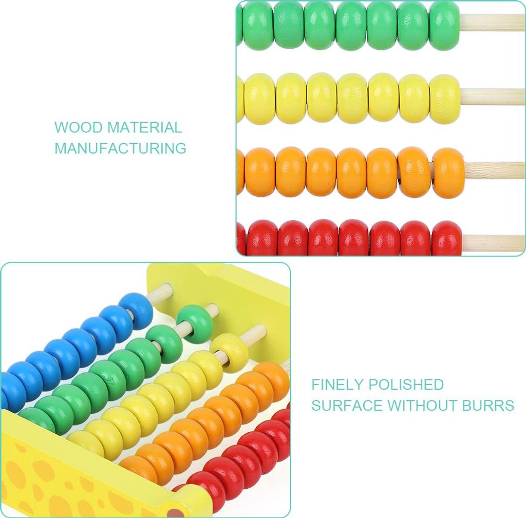 Arithmetik-Rack, Mathe-Spielzeug, Holz, pädagogisches Frühlernen für Babys, Jungen und Mädchen