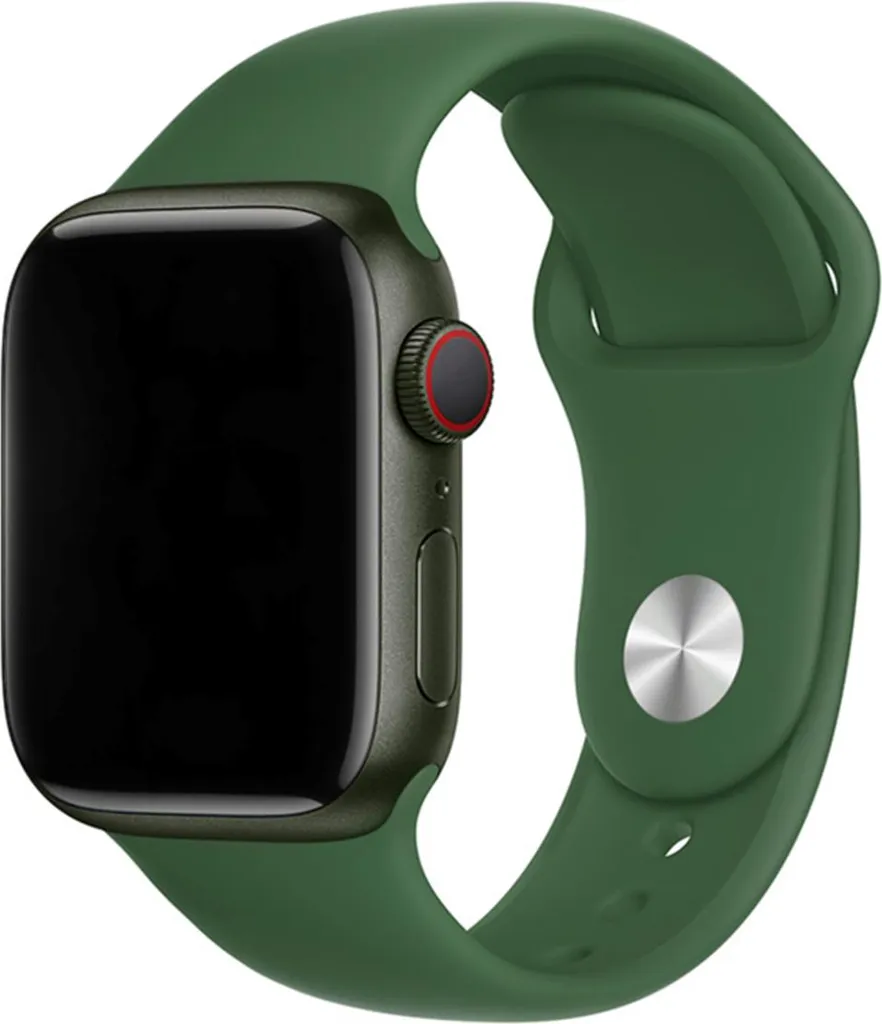 Cinturino Silicone Apple Watch Ultra 49mm Verde Sportivo Devia