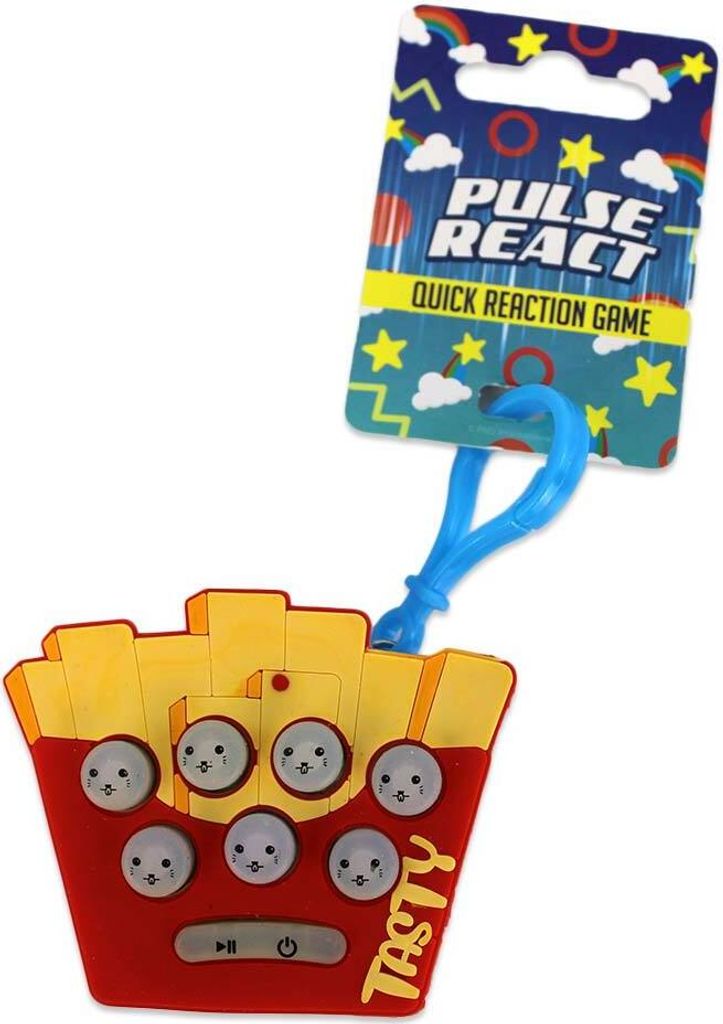Pommes Schlüsselanhänger mit Spiel - ca. 6 cm Produktbild 