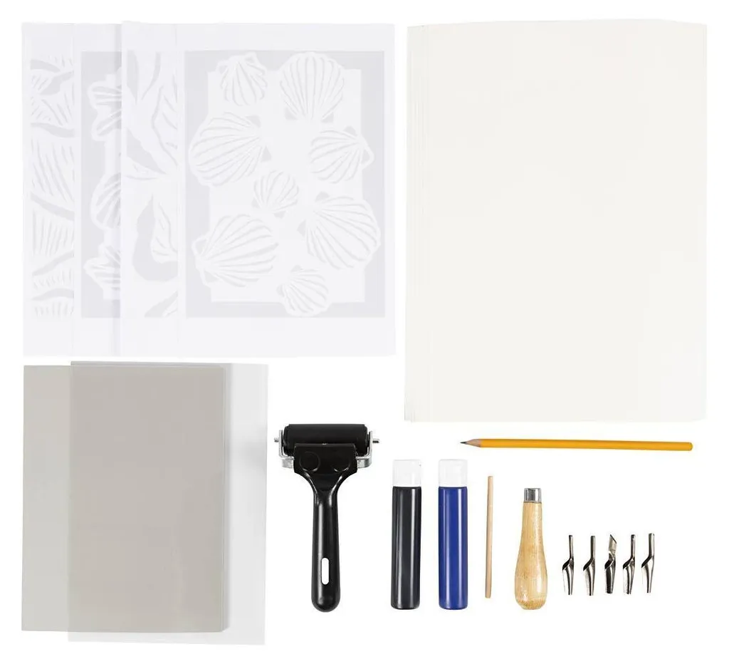 Kit linogravure pour débutant : apprenez la gravure à la maison facilement - 9
