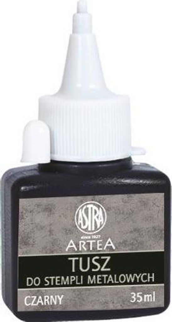 Metallstempelfarbe 35 ml Astra schwarz