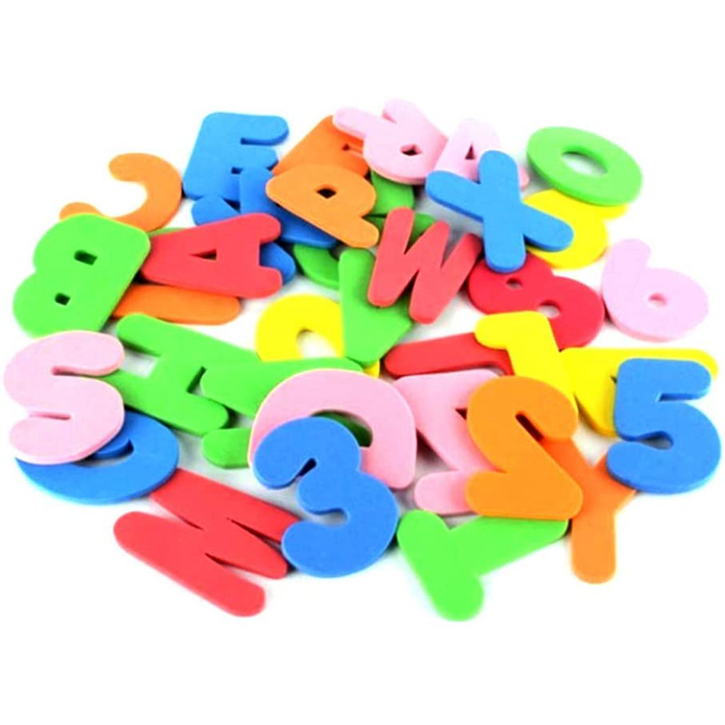 Kids Bath Number Letter Stickers Toys,Bathroom Alphabet Toy