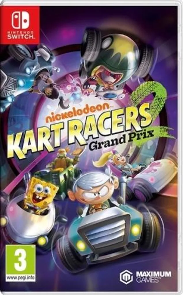 Nickelodeon Kart Racers 2 Grand Prix Nintendo Switch Jeu de Course