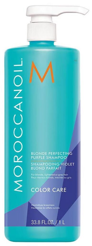 Moroccanoil Blonde Perfecting Purple Shampoo 1000 Ml Produktbild 