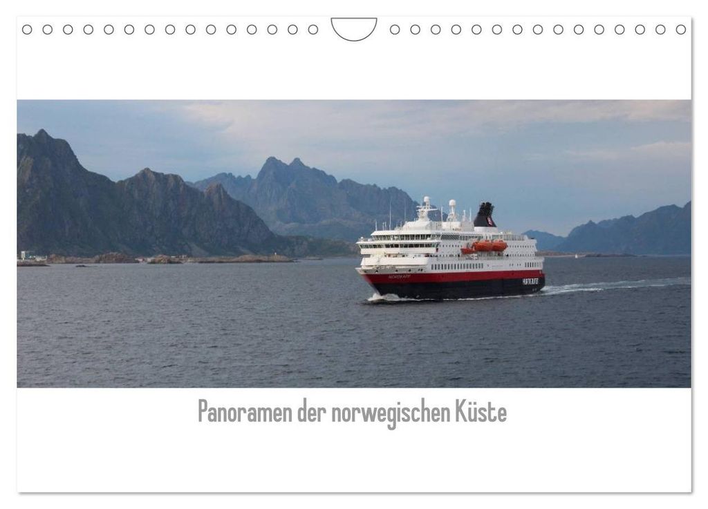 Panoramen der norwegischen Küste (Wandkalender 2027 DIN A4 quer), CALVENDO Monatskalender