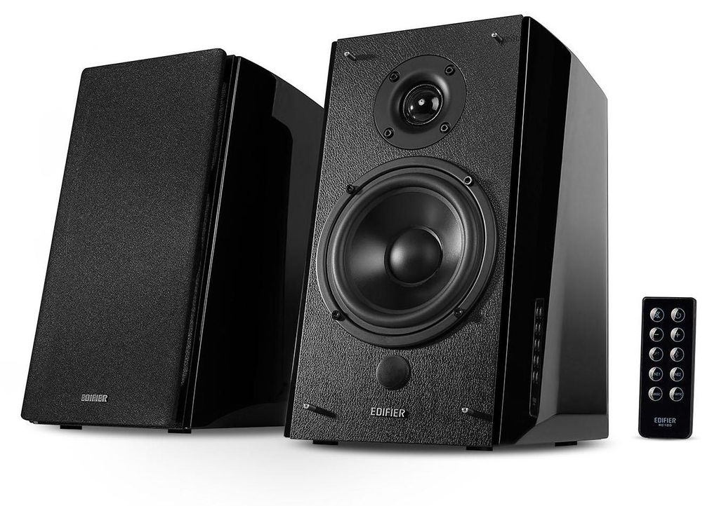 Edifier R2000DB Aktive Bluetooth-Regallautsprecher– Schwarz ( generalüberholt)