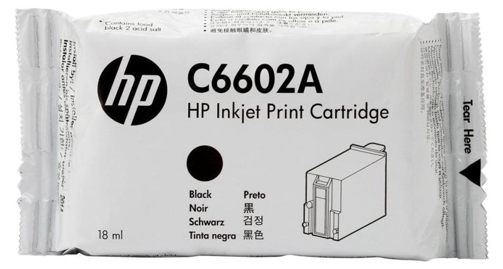 HP Wkład drukujący Inkjet: czarny standardowy, Standardowa Zdjęcie produktu 