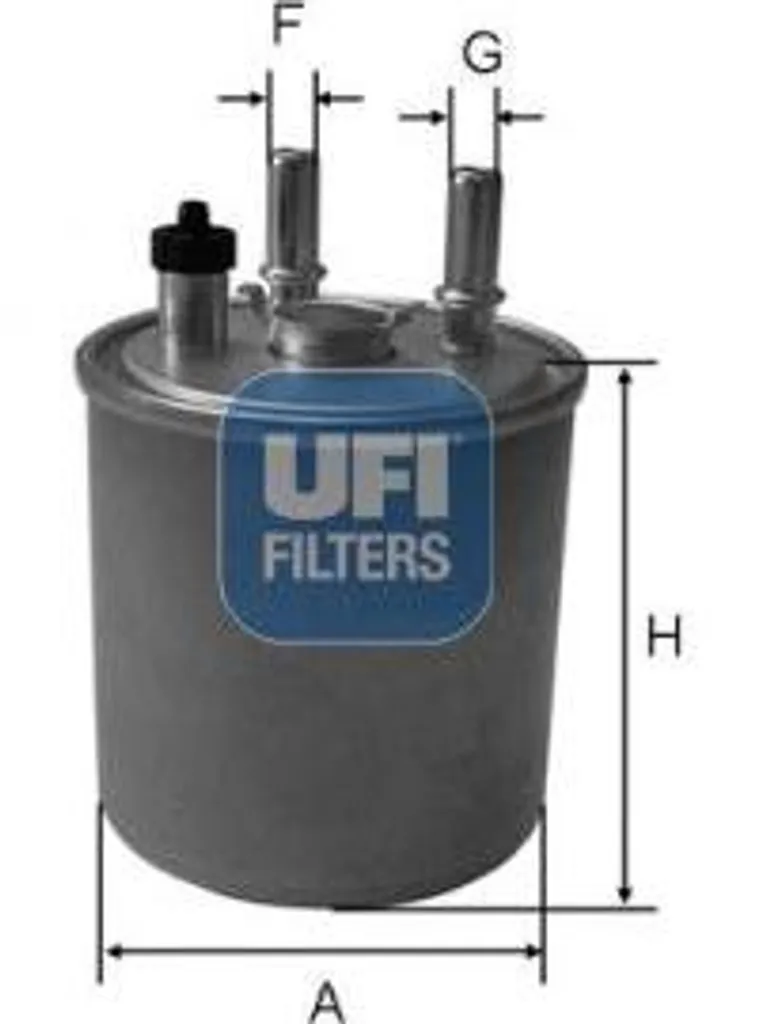 Filtre à essence et gasoil OE 7701069023 pour entretien Renault Kangoo UFI