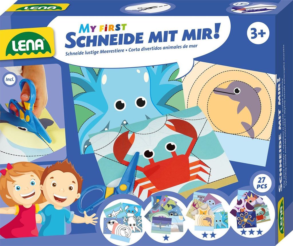 My First Schneide mit mir Meeres-Tiere