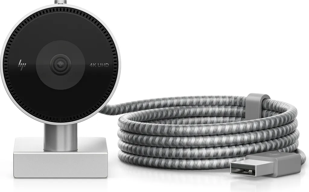 Caméra de conférence HP 950 Webcam 4K avec micro pour PC et écran de bureau