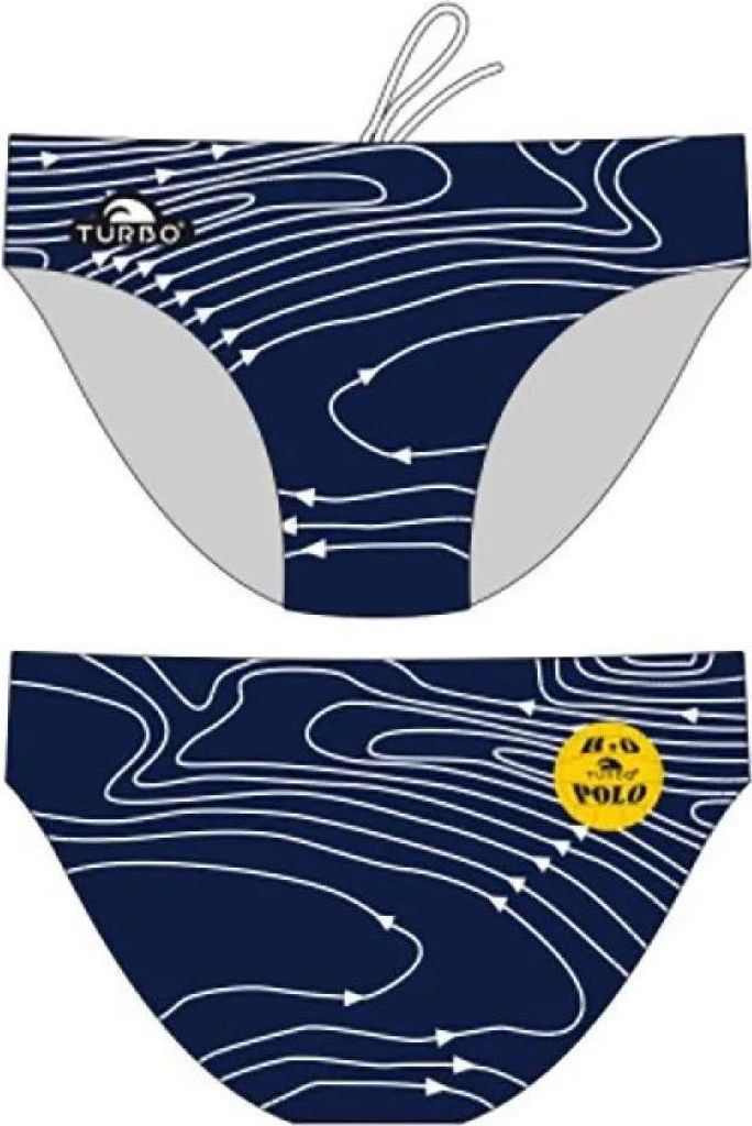 Turbo Isobars Badeslip Blau L Herren Blau L