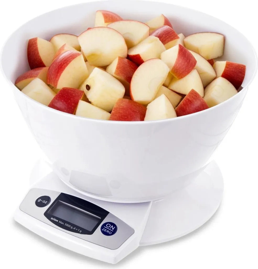 Bilancia Professionale Orion 5kg/1g con Ciotola 2,5 Litri - Alta Precisione