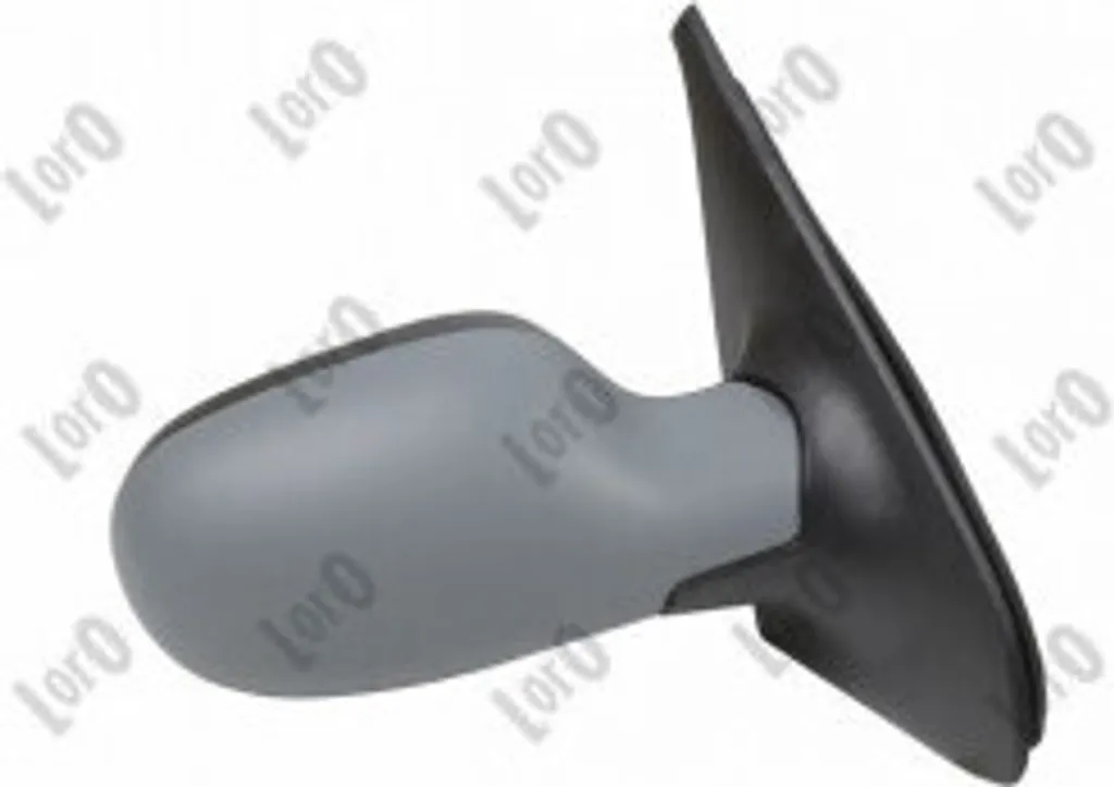 Miroir de rétroviseur droit Clio II ABAKUS 3112M08 - Réglage Manuel Noir