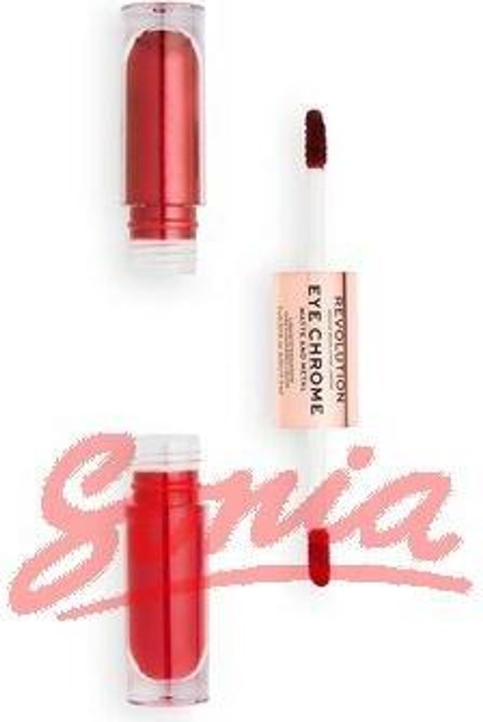 Makeup Revolution Eye Chrome Matte & Metal Liquid Eyeshadow langanhaltender Lidschatten in Stiftform Adore 2,2 g