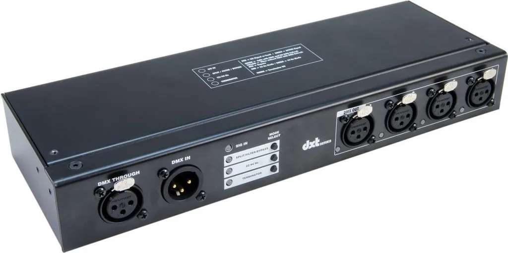 Splitter DMX Eurolite pour régie lumière concert et événement