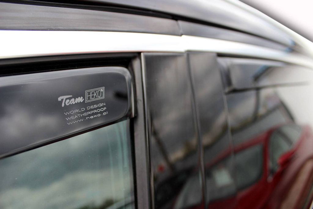 HEKO Windabweiser Transparent - Seitenscheiben Abweisern Für Bessere Belüftung