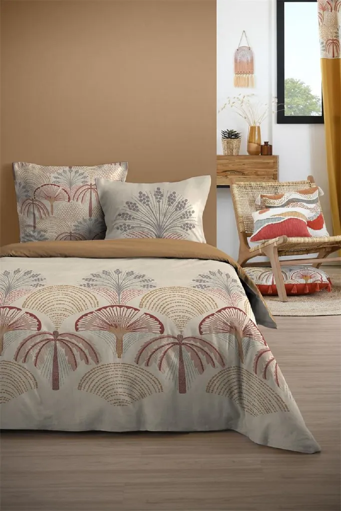 Parure de lit Ambiance palmeraie pour transformer votre chambre déco