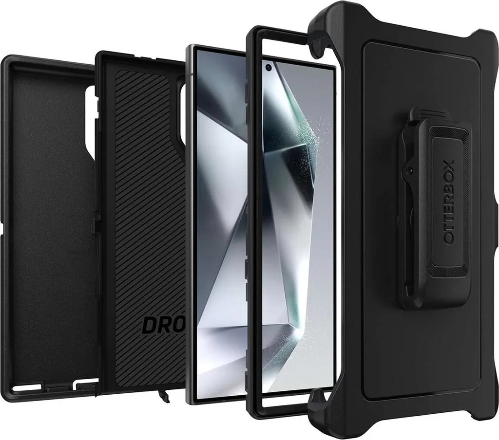 Coque OtterBox Defender Samsung Galaxy S24 Ultra Noir - Protection Pro - 4