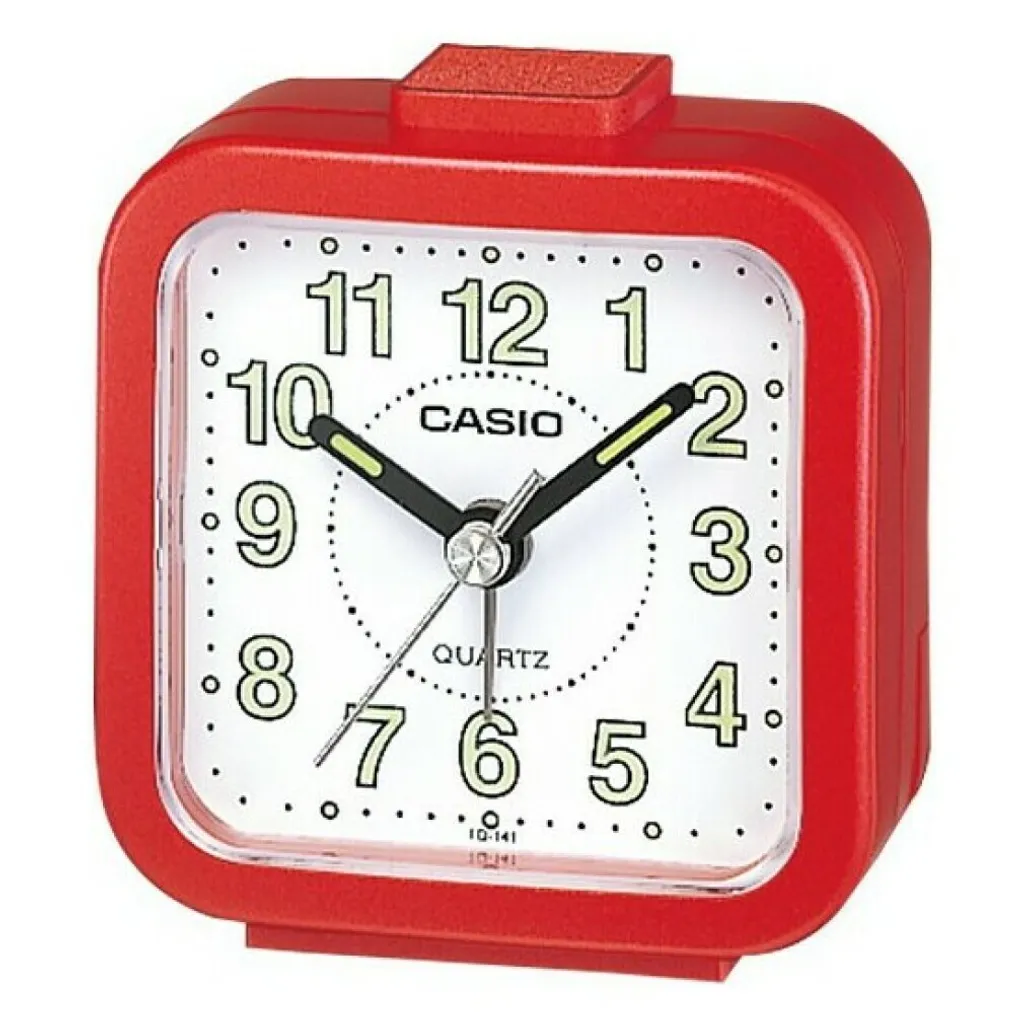 Sveglia Casio TQ-141-4EF Rosso Opaco - Design Compatto e Affidabile - 3