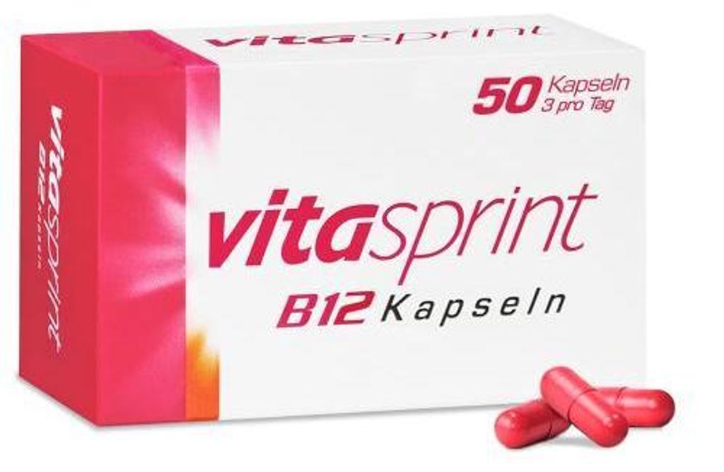 Vitasprint B12 Kapseln, 50 St. Kapseln