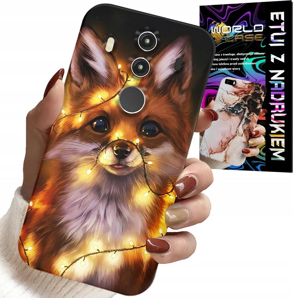 Fall Für Huawei Mate 10 Pro - Niedliche Fuchs Wald Tiere Fall + Glas