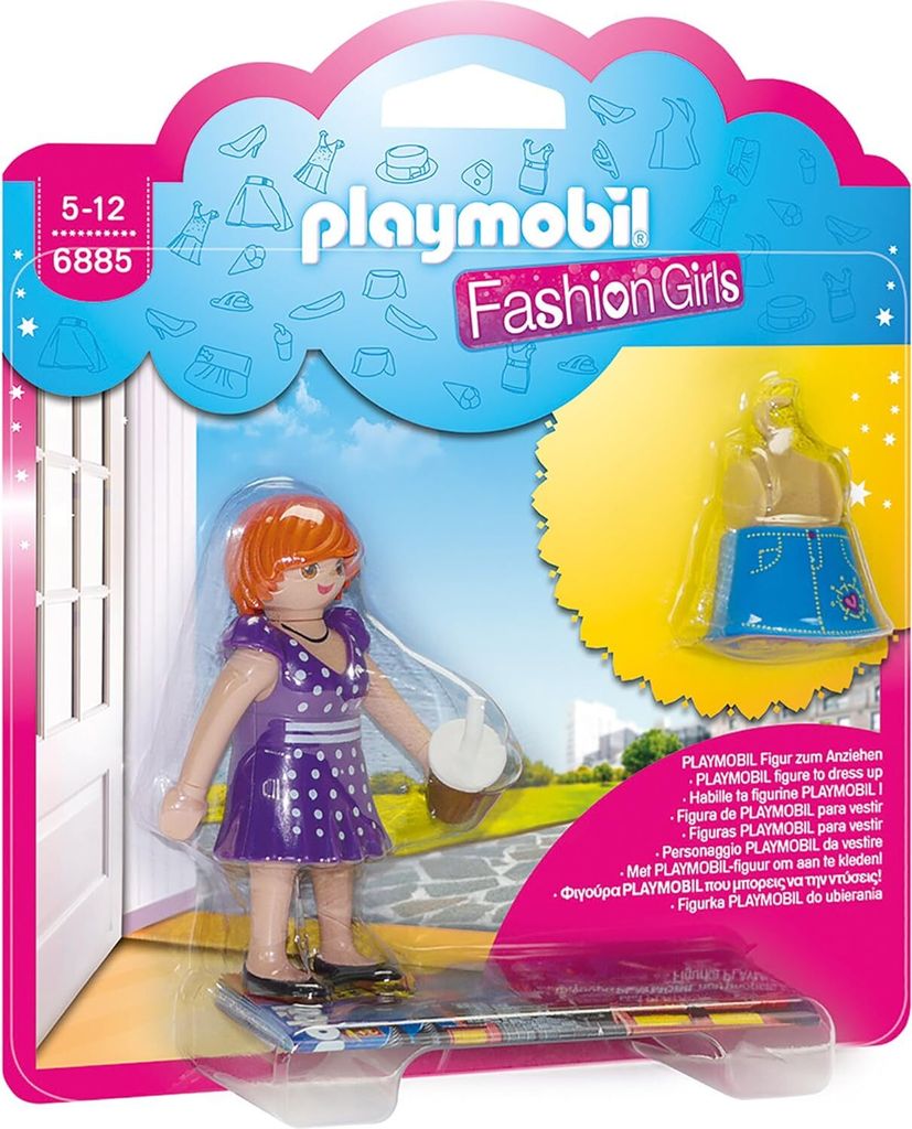 PLAYMOBIL 6885, 5 rokken/jurken, Meerkleurig, Kunststof Productafbeelding 