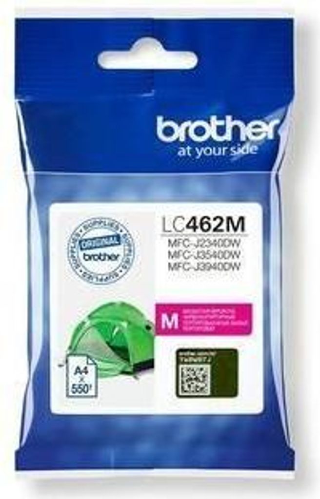 Brother LC462M, Standardní výtěžnost, Purpurová, 1 kusů, Obrázek produktu 