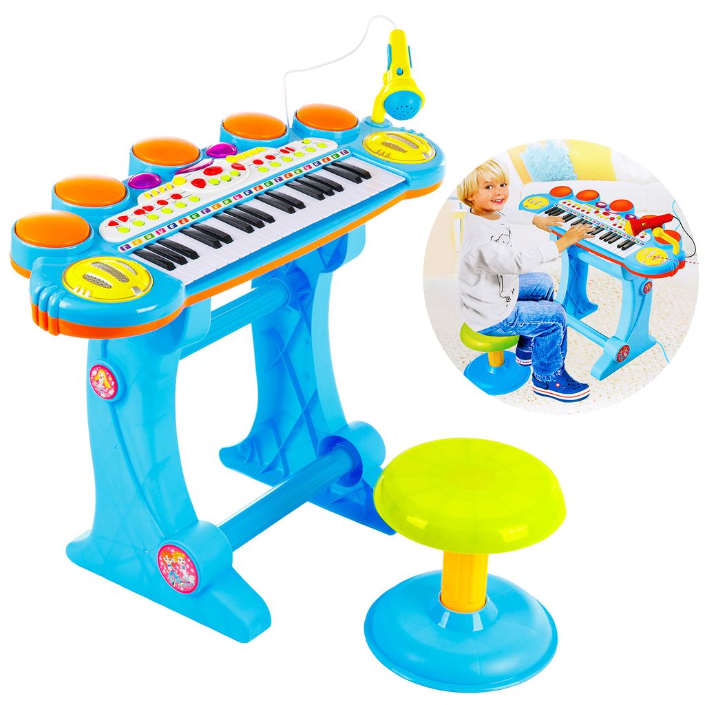 Smoby Cotoons Piano Elektronisches Klavier Piano Spielzeug Musikspielzeug Baby 
