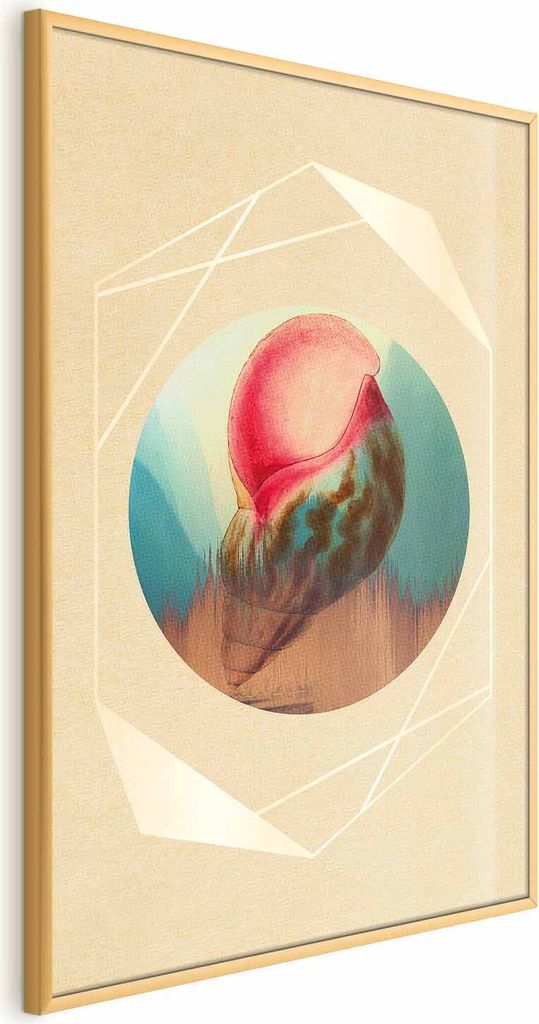 Posterpapier Poster - Shell 29.7x42 cm Abstrakt n-A-0849-ao-a