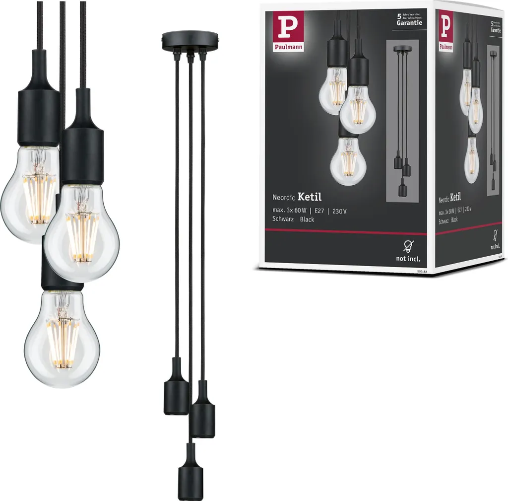 Luminaire suspendu Neordic Ketil pour éclairer les zones sombres