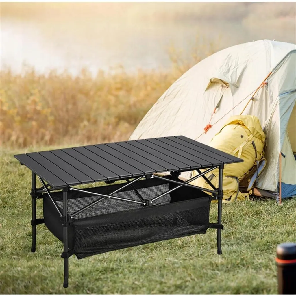 Table de camping stable et portable : finis les repas encombrants au sol - 10