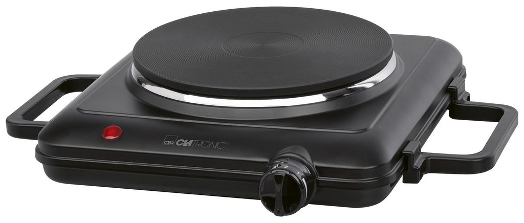 Clatronic EKP 3582, Czarny, Blat, Płyta uszczelniona, 1 Zdjęcie produktu 