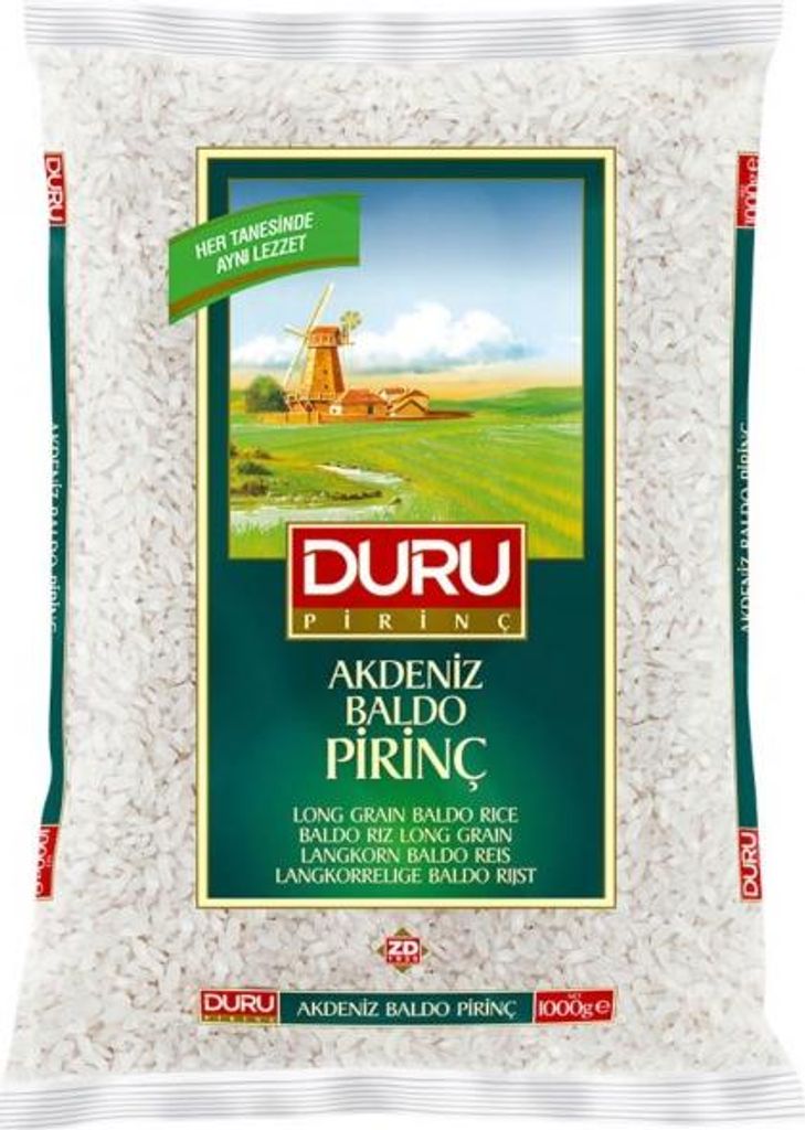 Duru - Akdeniz Baldo Rundkorn Reis - Baldo Pirinc (1000g) Produktbild 