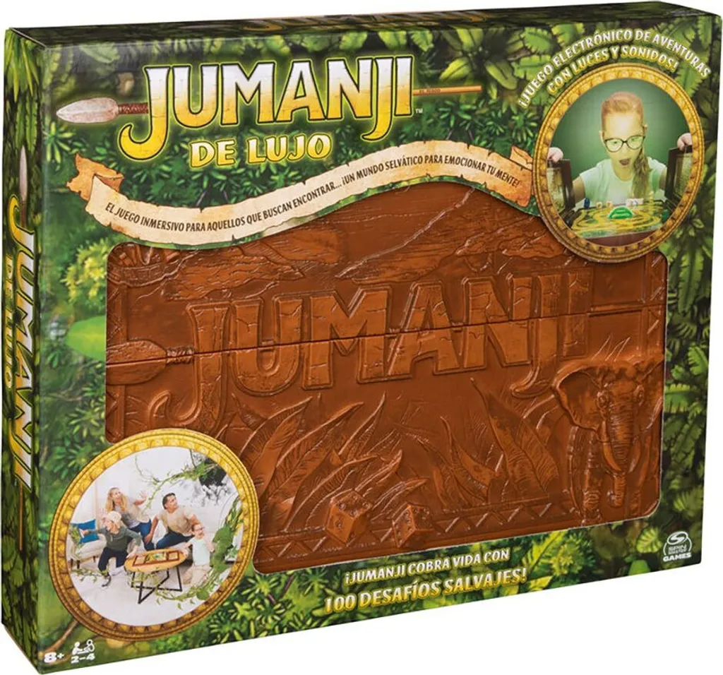 Spin Master Jumanji Deluxe Jeu de société électronique Version Lumière - 3