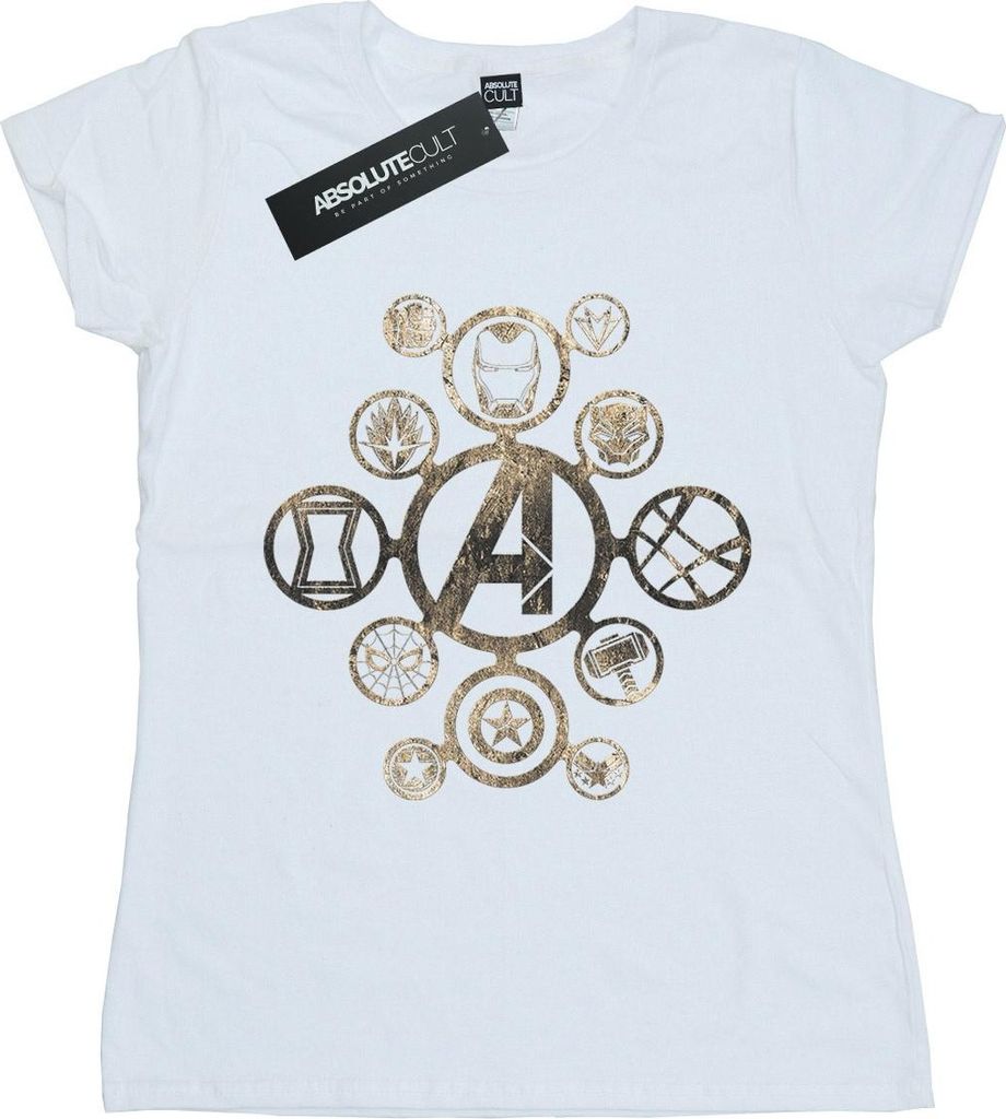 Avengers Infinity War - T-Shirt für Damen BI463 (L) (Weiß)