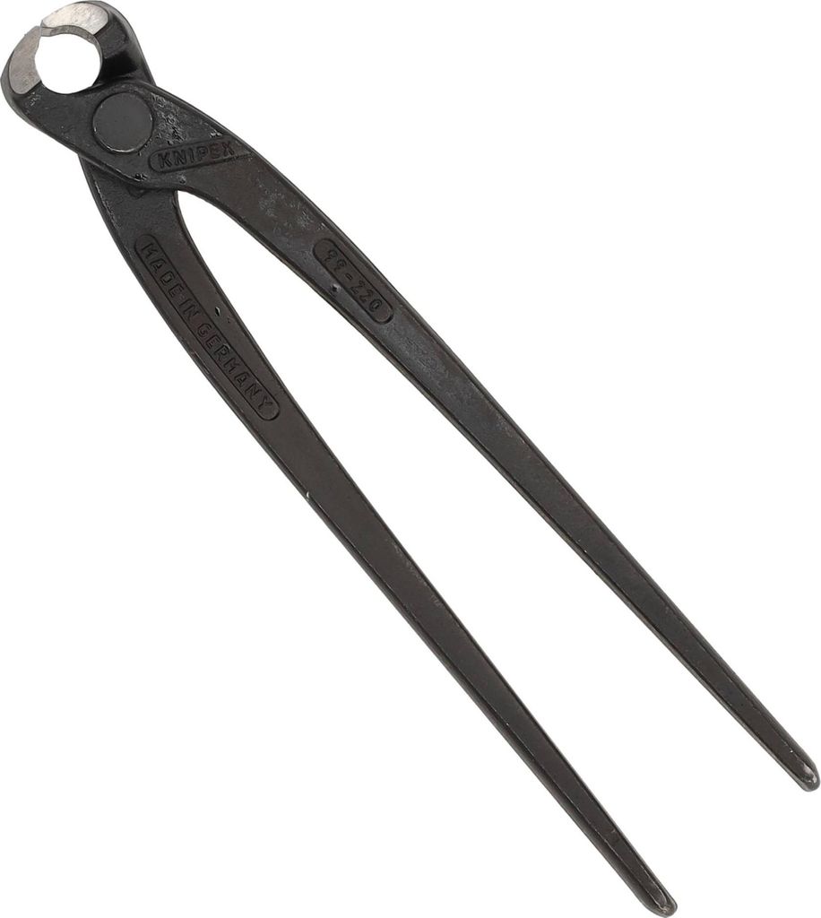 Knipex 99 00 220, Pinzette, 2,4 mm, Stahl, Schwarz, 220 mm, Produktbild 