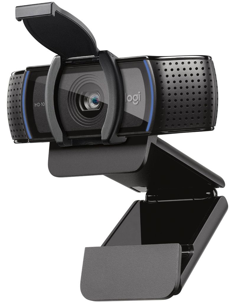 Logitech HD-Webcam C920s Pro black retail Produktbild 